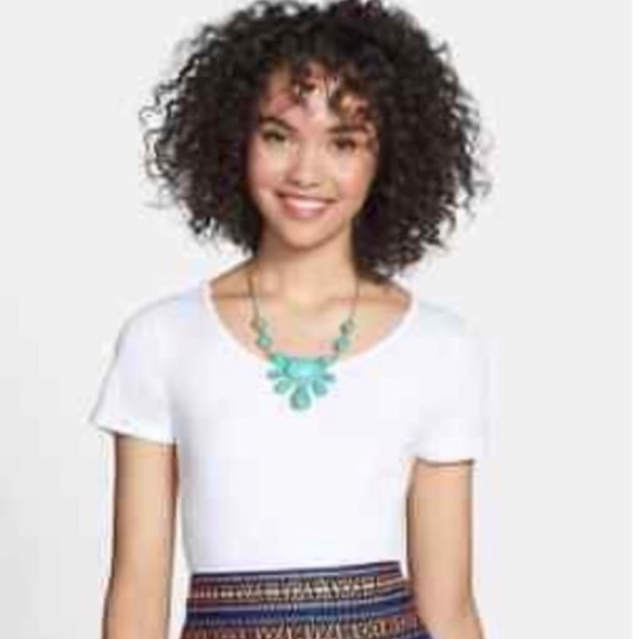 BPNordstrom Juniors Women Cropped Short-Sleeve Tee - Picture 7 of 7